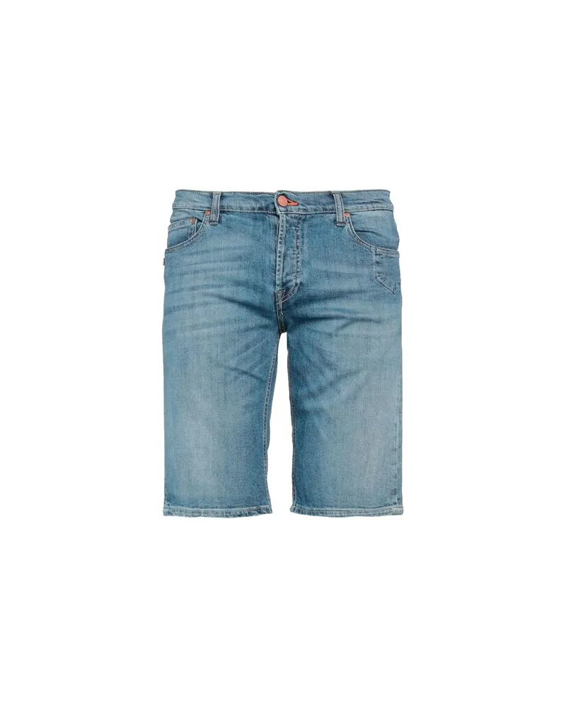 Daniele Alessandrini HOSEN & RÖCKE - Jeansshortsauf YOOX.COM Blau