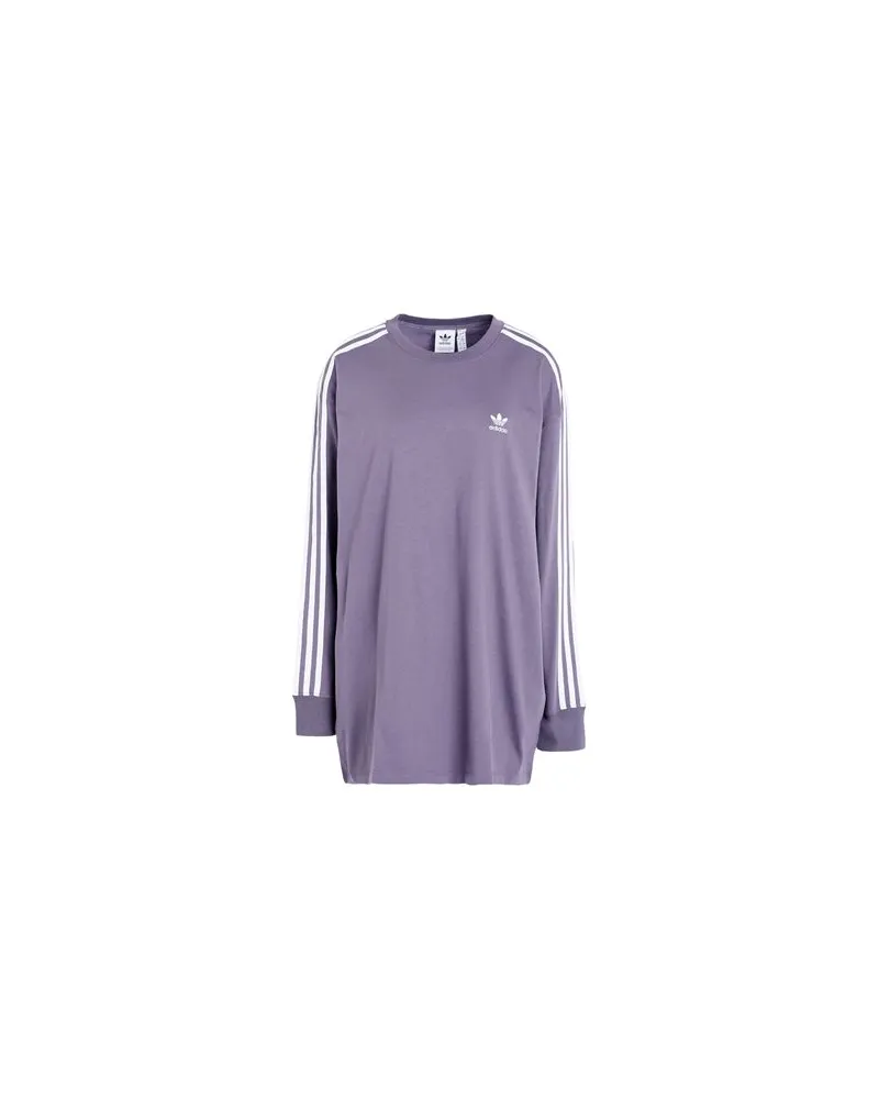 adidas 3S OS LS - TOPS - T-shirtsauf YOOX.COM Violett