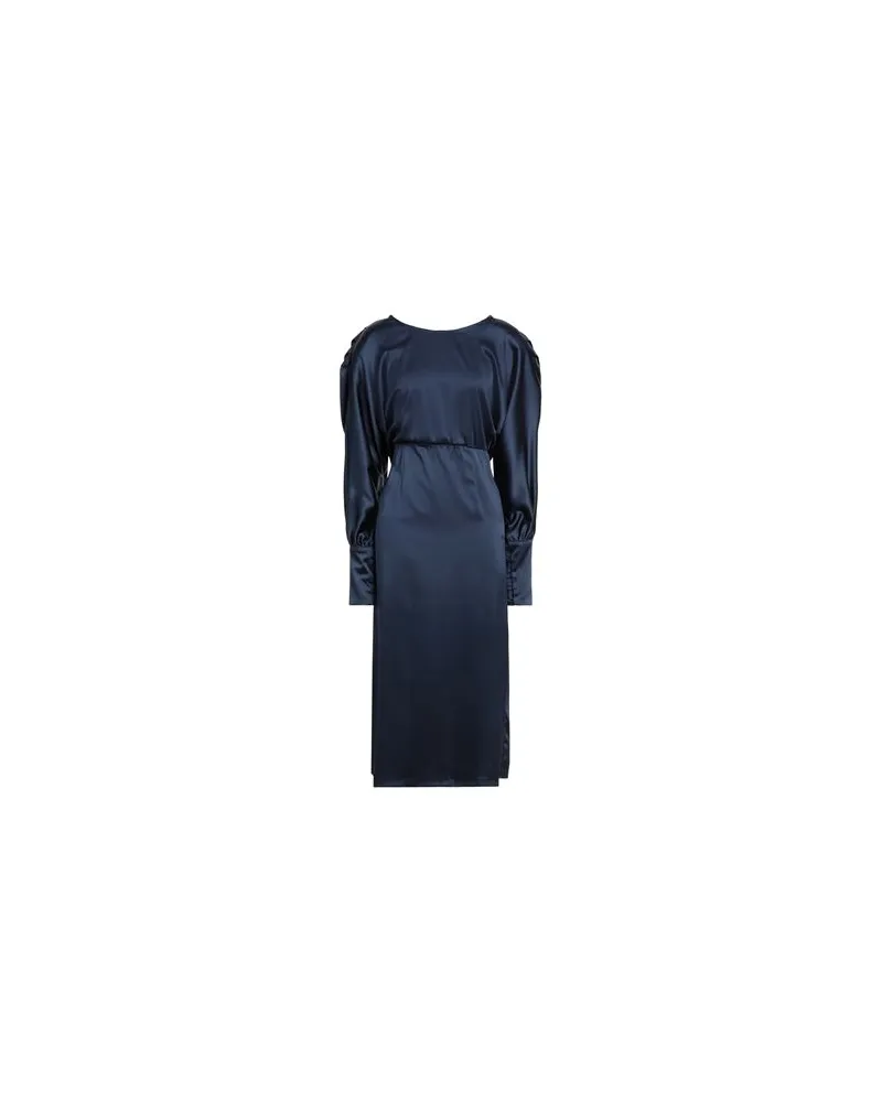 ACTUALEE KLEIDER - Midi-Kleiderauf YOOX.COM Nachtblau