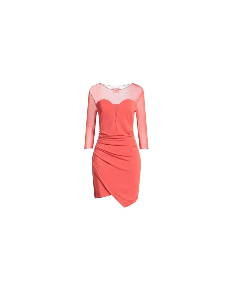 Dixie KLEIDER - Mini-Kleiderauf YOOX.COM Koralle