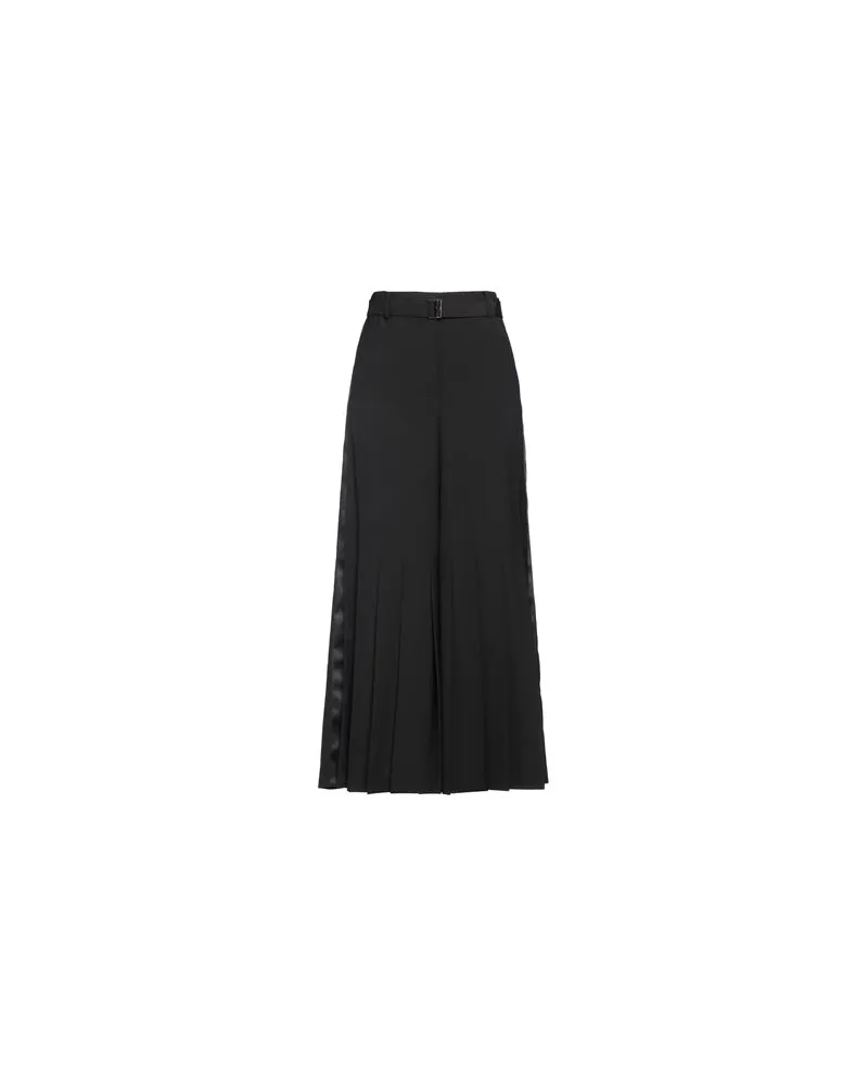 Sacai HOSEN & RÖCKE - Hosenauf YOOX.COM Schwarz