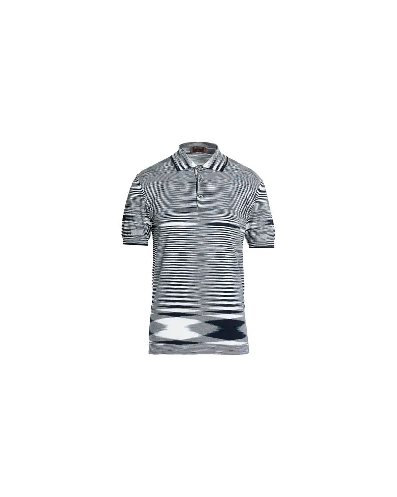 Missoni TOPS - Poloshirtsauf YOOX.COM Marineblau