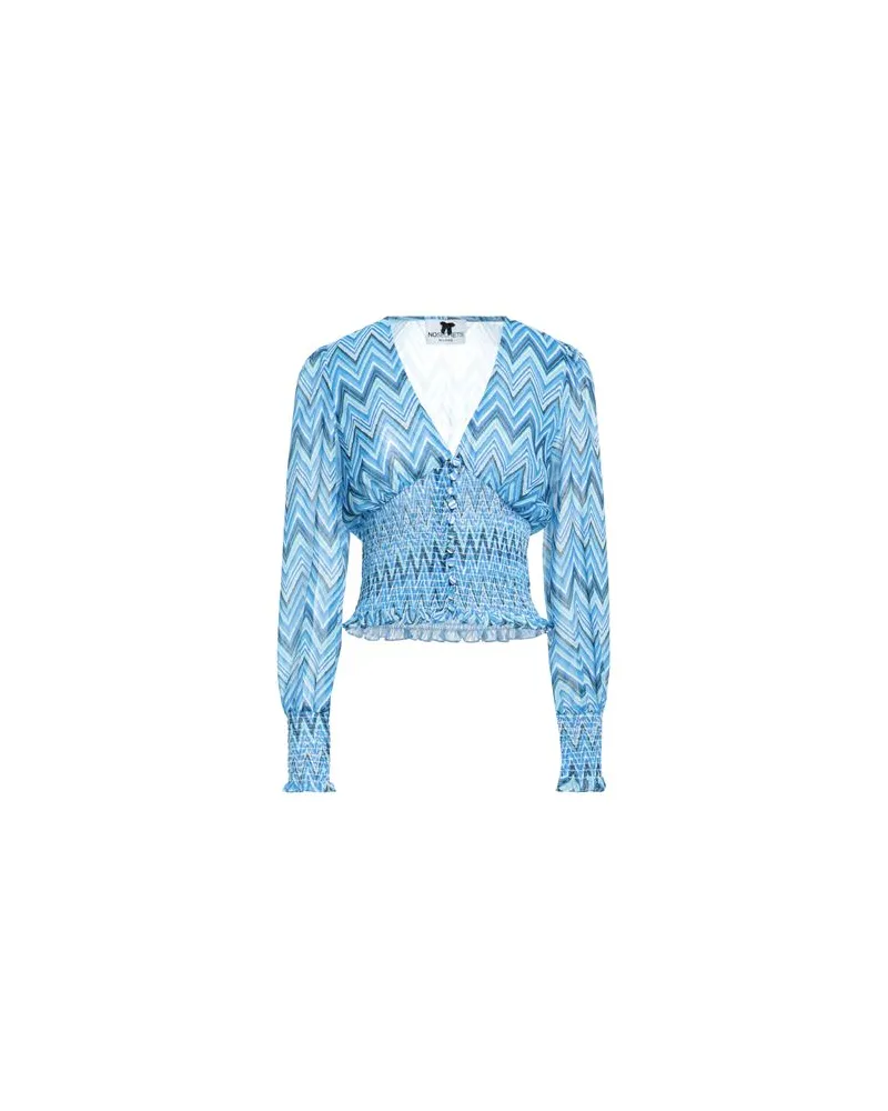 No Secrets TOPS - Hemdenauf YOOX.COM Blau