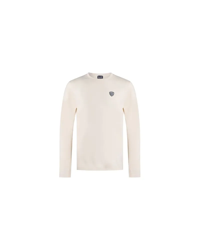 EA7 TOPS - T-shirtsauf YOOX.COM Cremeweiß