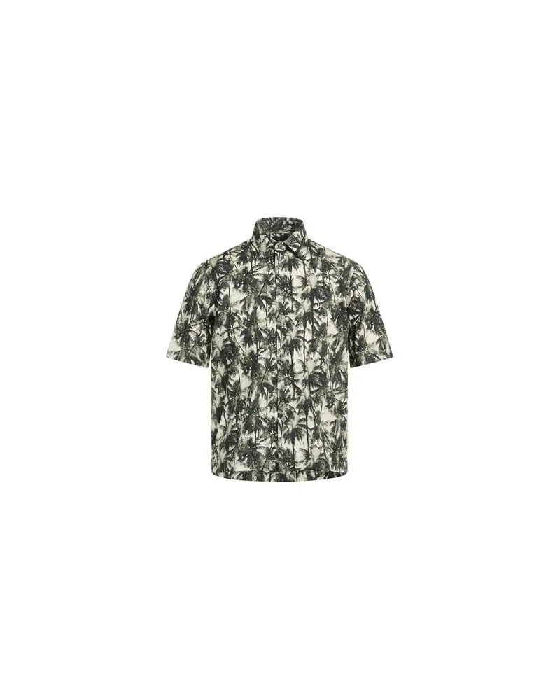 Armani Exchange TOPS - Hemdenauf YOOX.COM Dunkelgrün