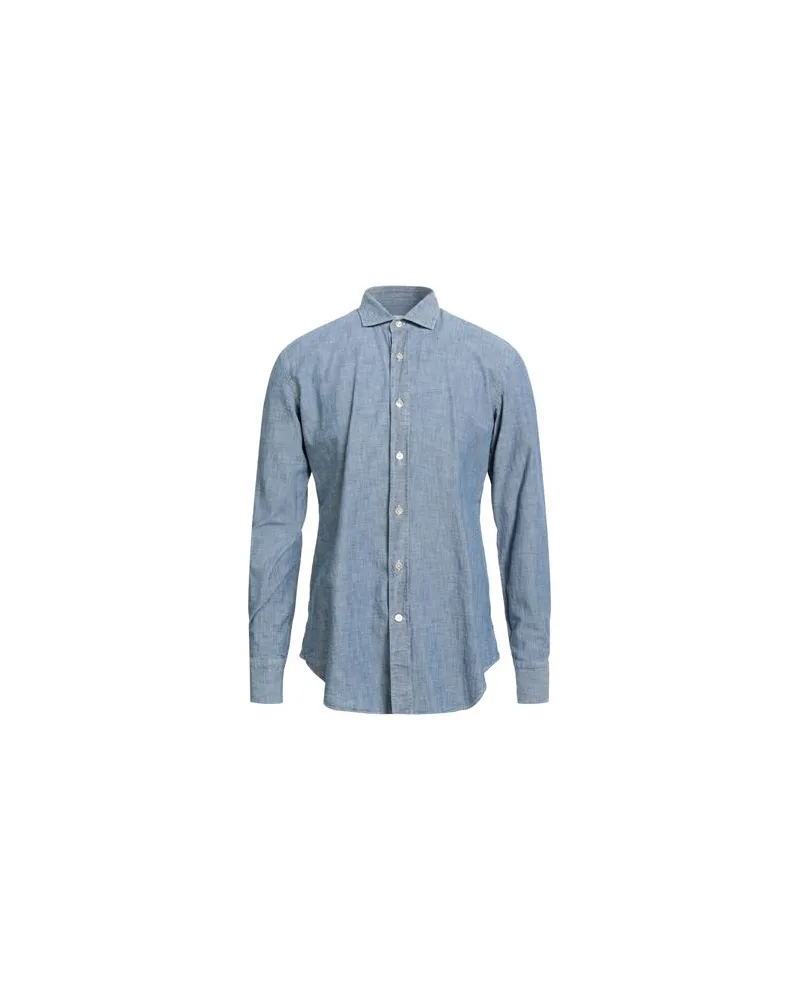 Eleventy PLATINUM - TOPS - Jeanshemdenauf YOOX.COM Blau