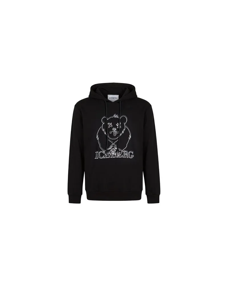 Iceberg TOPS - Sweatshirtsauf YOOX.COM Schwarz