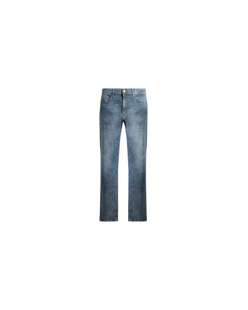 Bikkembergs HOSEN & RÖCKE - Jeanshosenauf YOOX.COM Blau