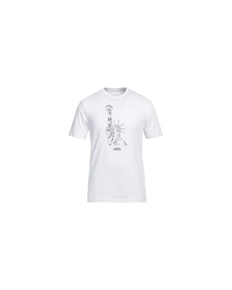 Armani Exchange TOPS - T-shirtsauf YOOX.COM Weiß