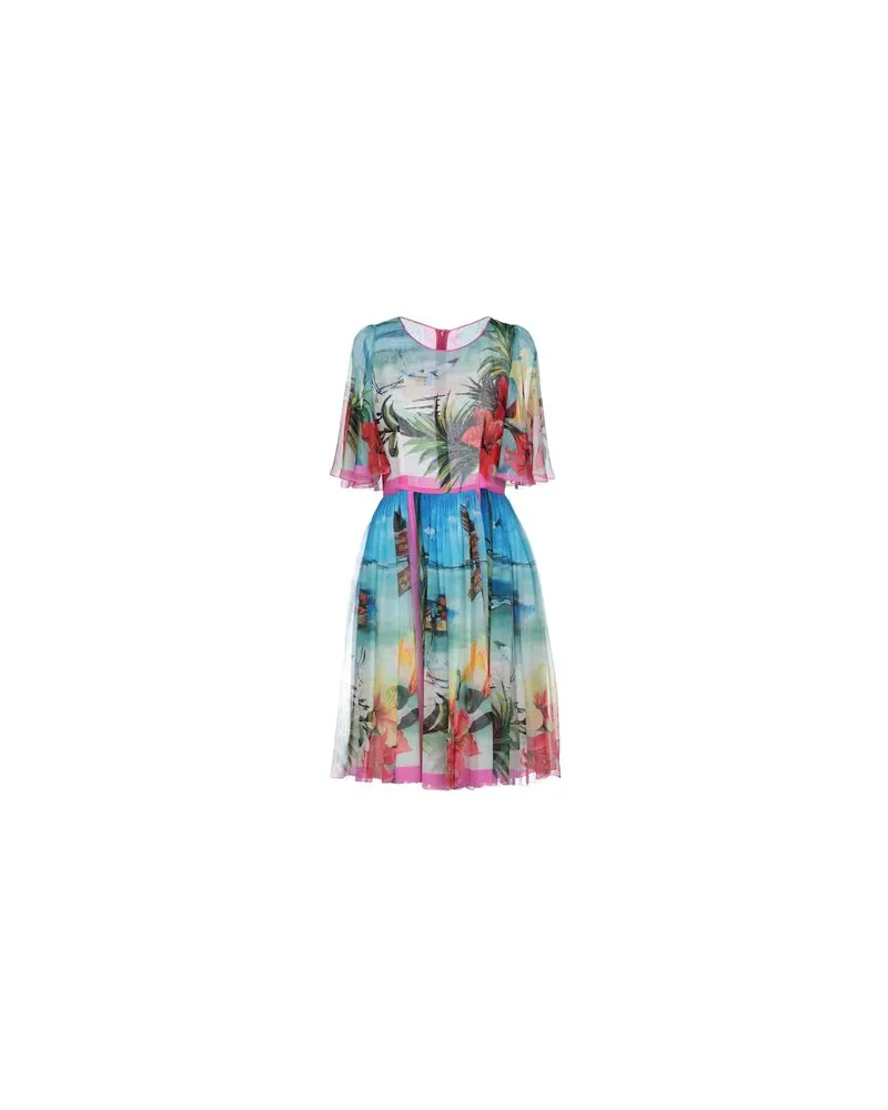 Dolce & Gabbana KLEIDER - Mini-Kleiderauf YOOX.COM Azurblau