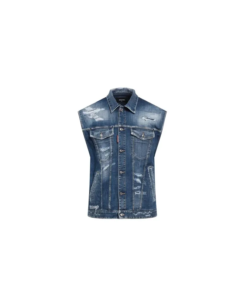 Dsquared2 JACKEN & MÄNTEL - Jeansjacken/Mäntelauf YOOX.COM Blau
