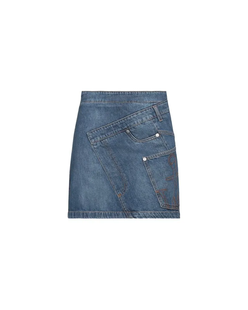 J.W.Anderson HOSEN & RÖCKE - Jeansröckeauf YOOX.COM Blau