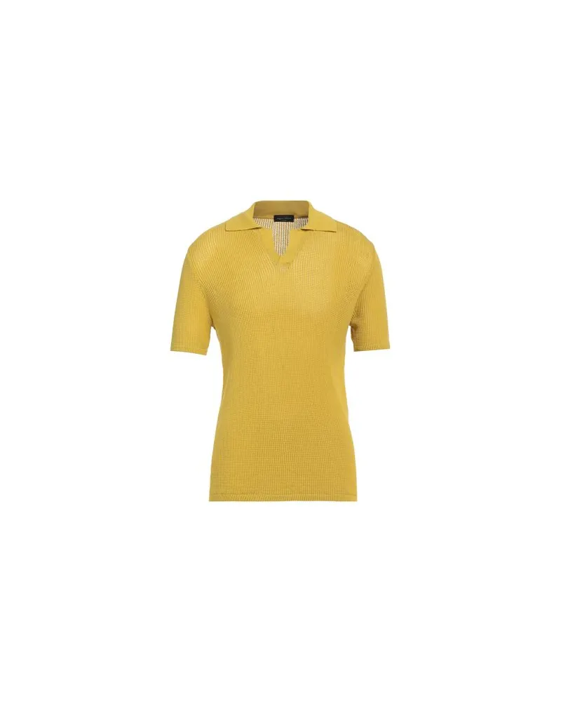 Roberto Collina STRICKWAREN - Pulloverauf YOOX.COM Senf