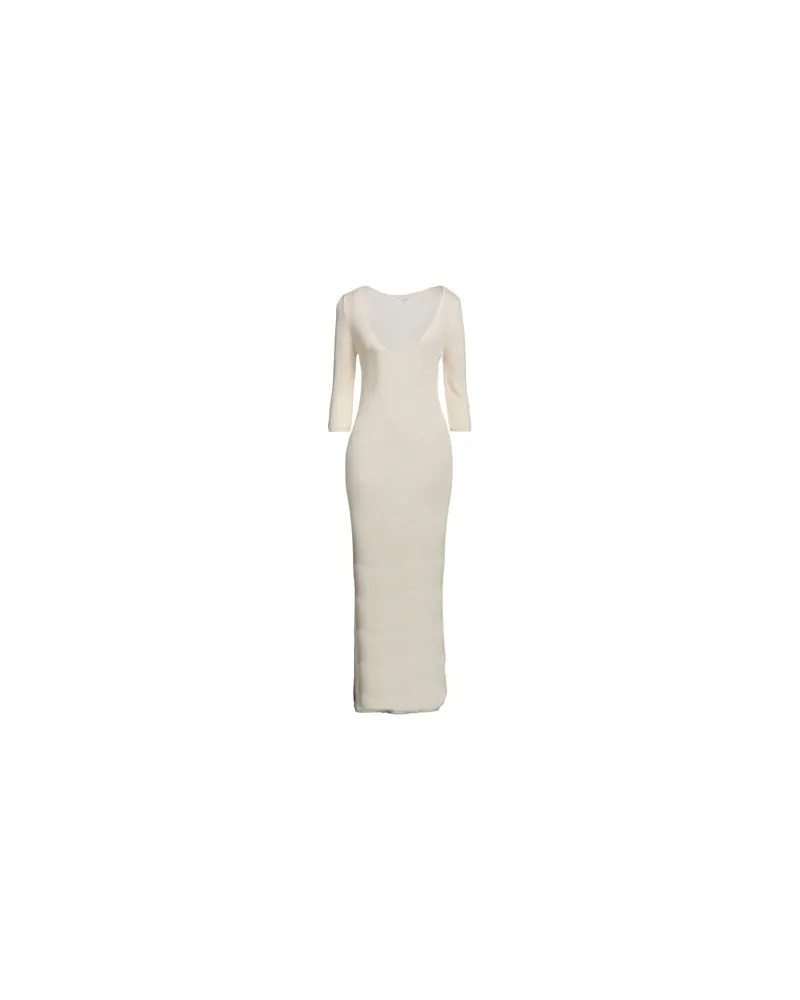 Soallure KLEIDER - Midi-Kleiderauf YOOX.COM Elfenbein
