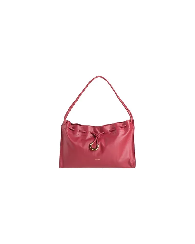 Coccinelle ISABELA  - TASCHEN - Schultertaschenauf YOOX.COM Ziegelrot