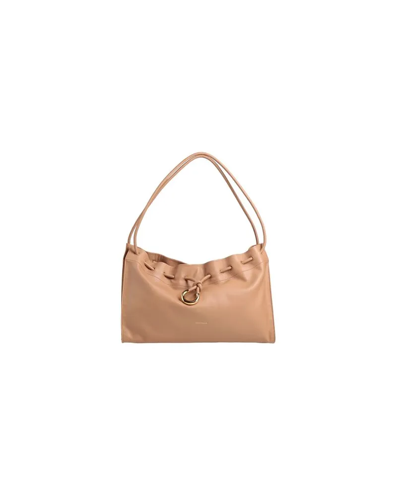 Coccinelle ISABELA  - TASCHEN - Schultertaschenauf YOOX.COM Kamel