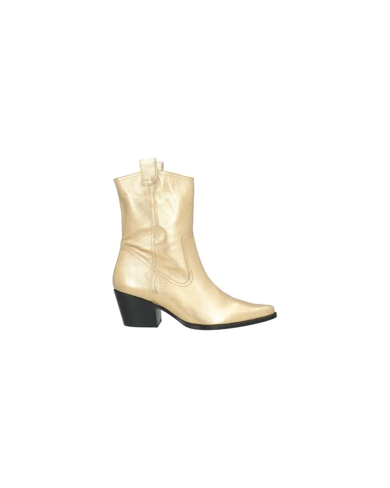 STAUD SCHUHE - Stiefelettenauf YOOX.COM Gold