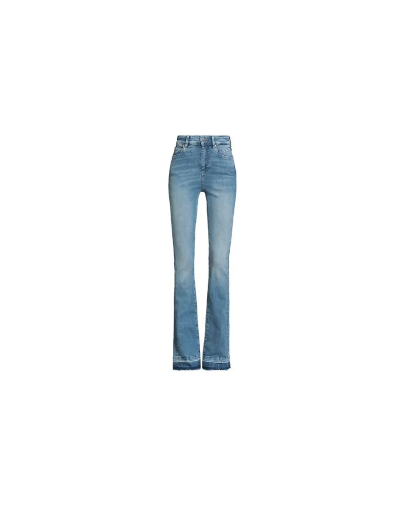 Guess HOSEN & RÖCKE - Jeanshosenauf YOOX.COM Blau