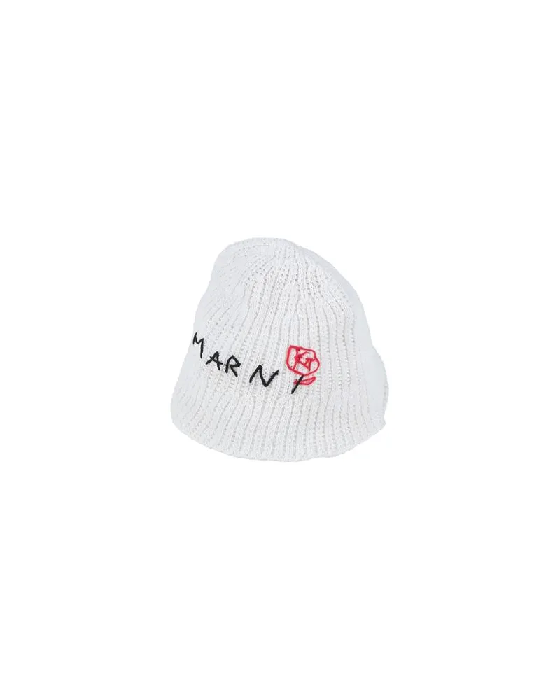 Marni ACCESSOIRES - Mützen & Hüteauf YOOX.COM Weiß