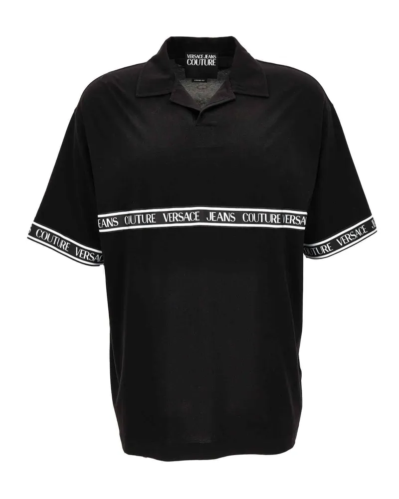 Versace Jeans Poloshirt Schwarz