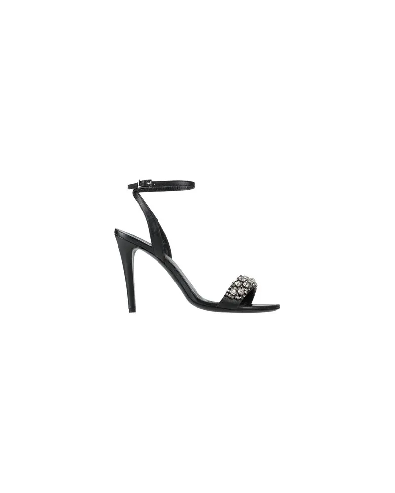 Twin-Set SCHUHE - Sandalenauf YOOX.COM Schwarz