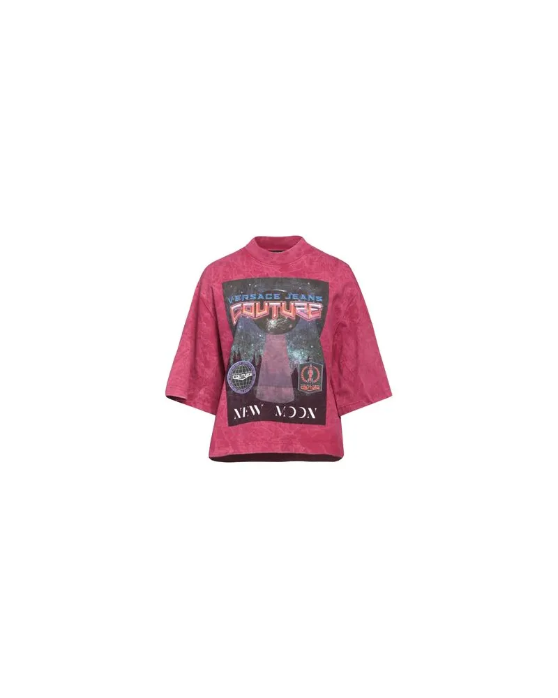 Versace Jeans TOPS - T-shirtsauf YOOX.COM Magenta