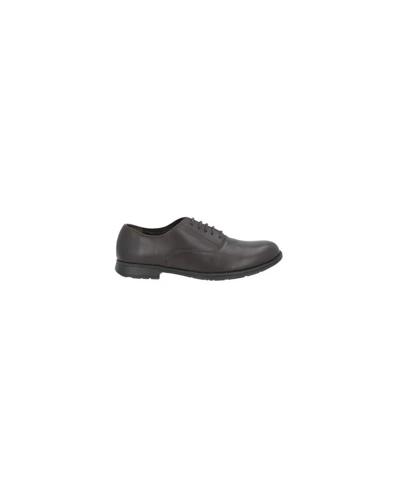 Camper SCHUHE - Schnürschuheauf YOOX.COM Dunkelbraun