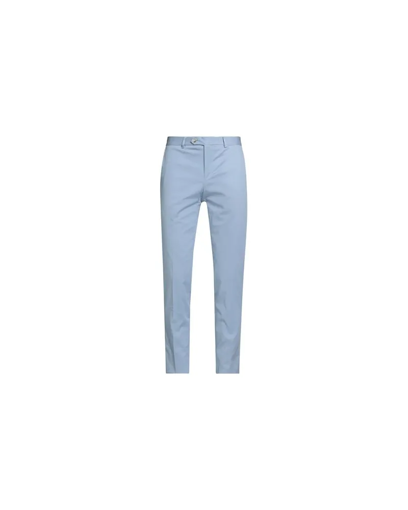 Manuel Ritz EVENING - HOSEN & RÖCKE - Hosenauf YOOX.COM Hellblau