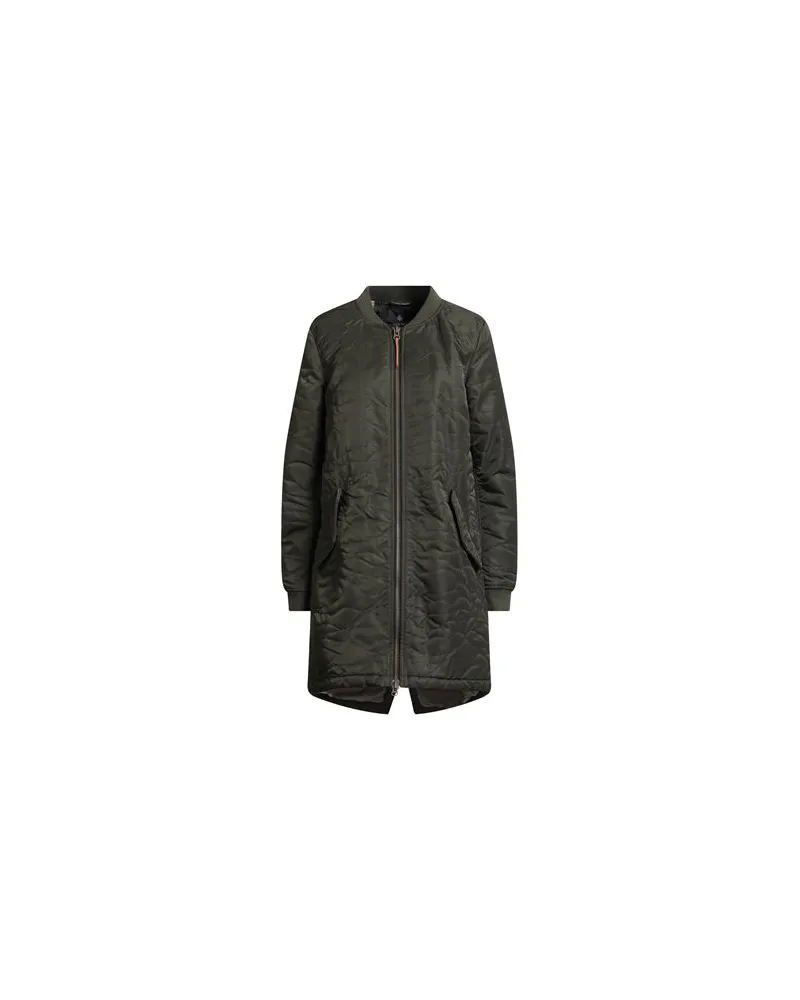 Maison Scotch JACKEN & MÄNTEL - Mäntelauf YOOX.COM Militärgrün