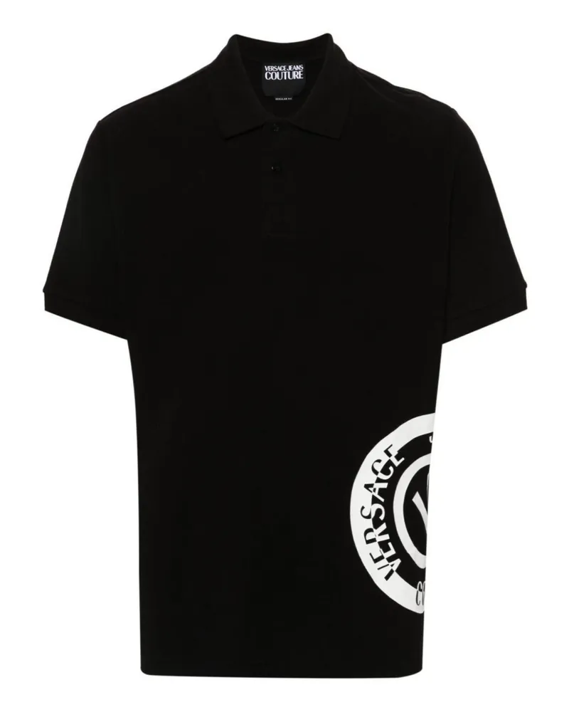 Versace Jeans Poloshirt Schwarz