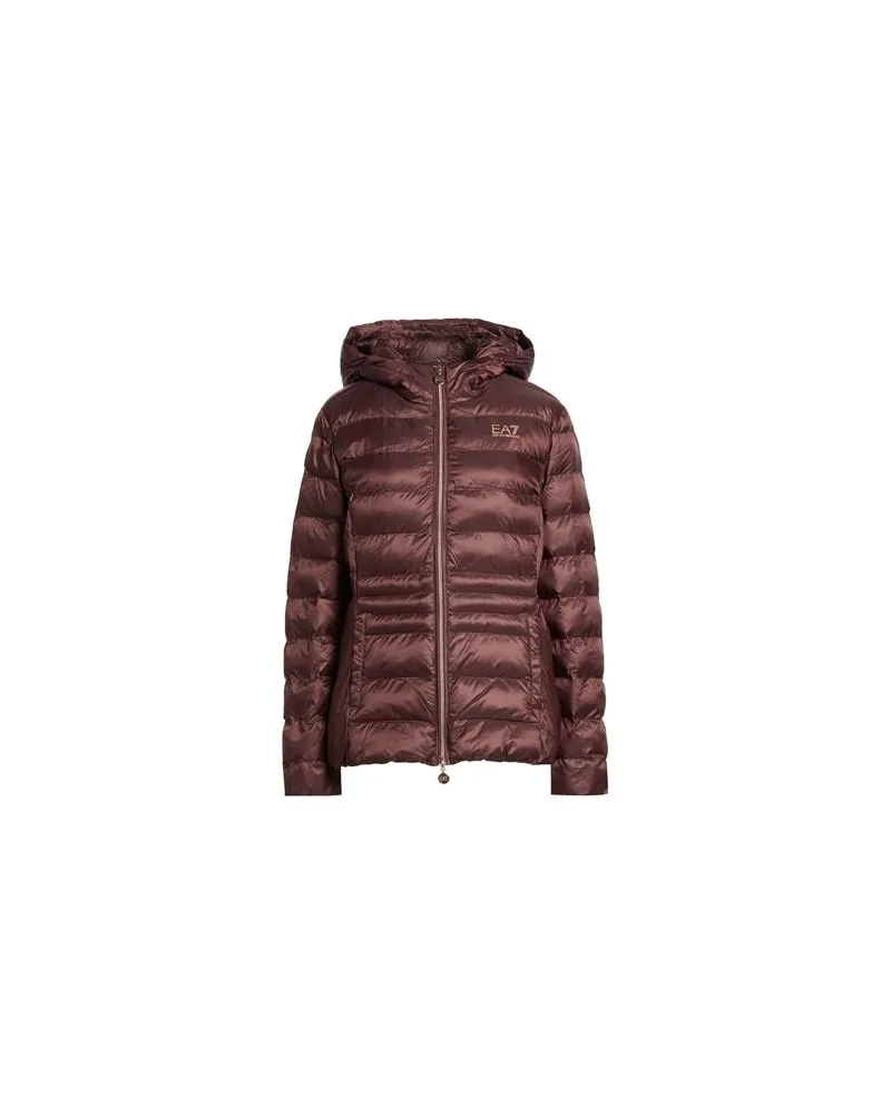 EA7 JACKEN & MÄNTEL - Pufferjacken & Daunenjackenauf YOOX.COM Schokobraun
