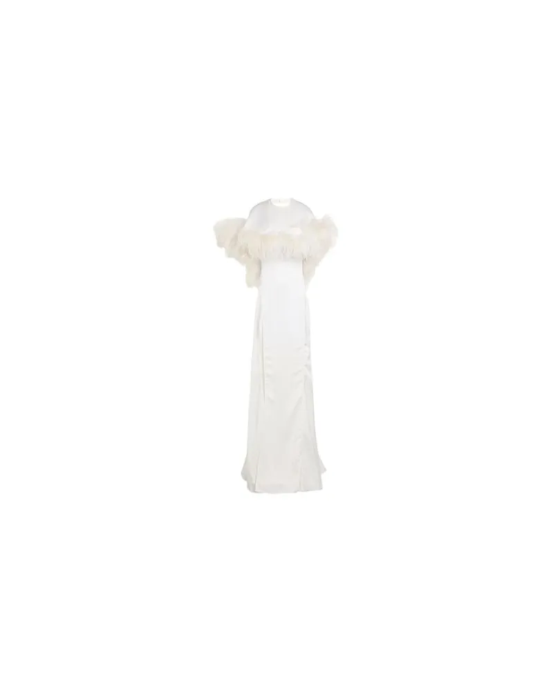 ATTICO KLEIDER - Maxi-Kleiderauf YOOX.COM Weiß