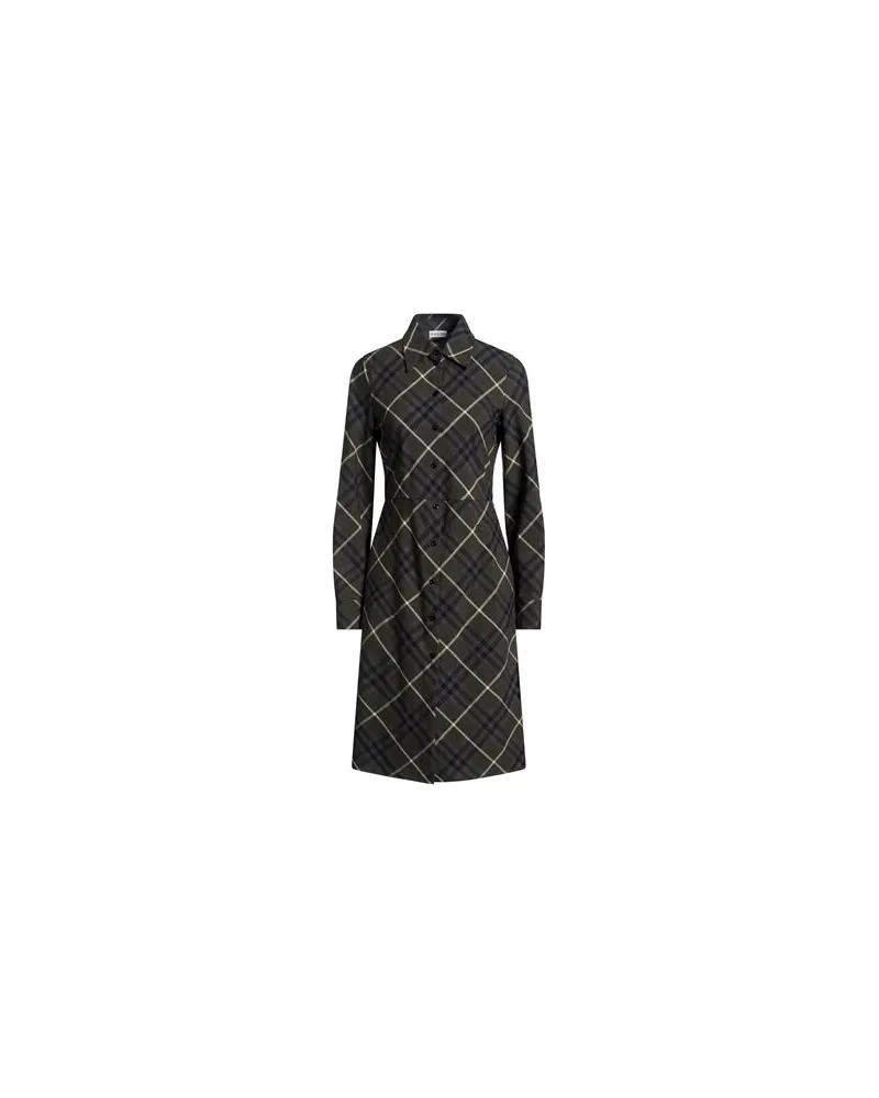 Burberry KLEIDER - Midi-Kleiderauf YOOX.COM Dunkelgrün