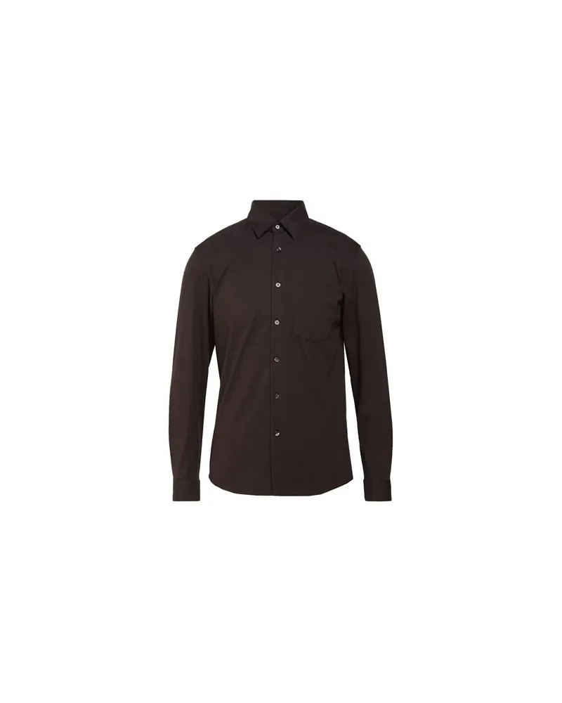 Theory TOPS - Hemdenauf YOOX.COM Dunkelbraun