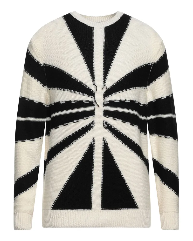 John Richmond Pullover Elfenbein