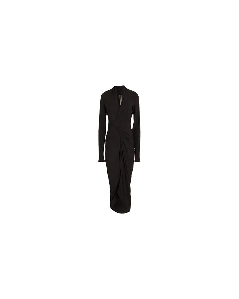 Rick Owens KLEIDER - Midi-Kleiderauf YOOX.COM Dunkelbraun