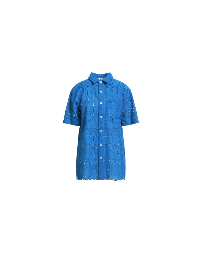 FARM Rio TOPS - Hemdenauf YOOX.COM Blau