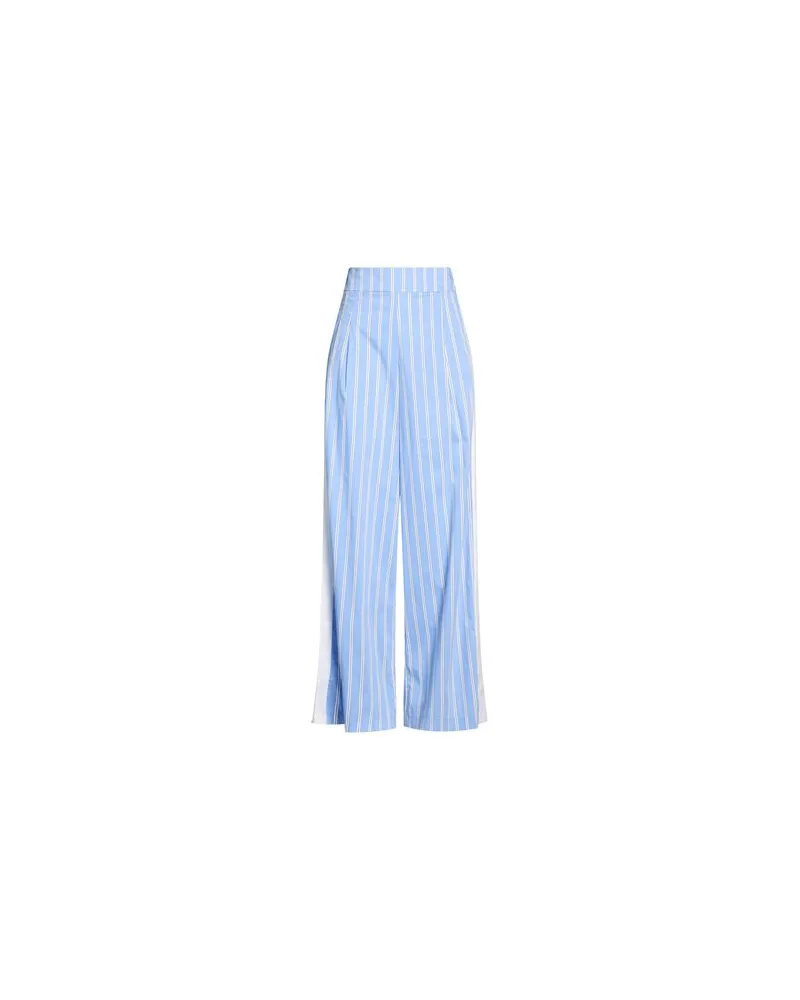 Patrizia Pepe HOSEN & RÖCKE - Hosenauf YOOX.COM Hellblau