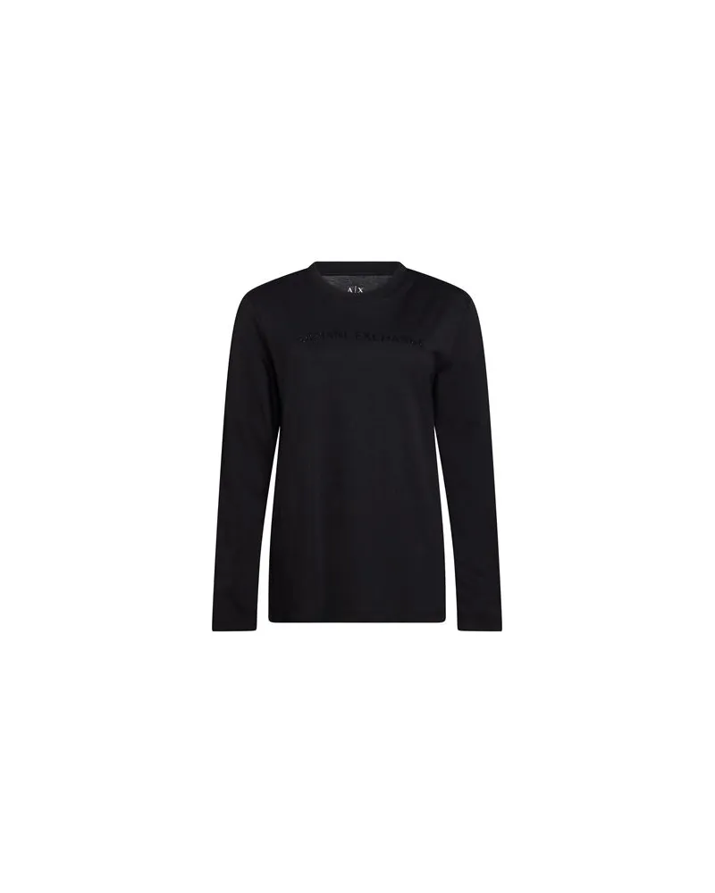 Armani Exchange TOPS - T-shirtsauf YOOX.COM Schwarz