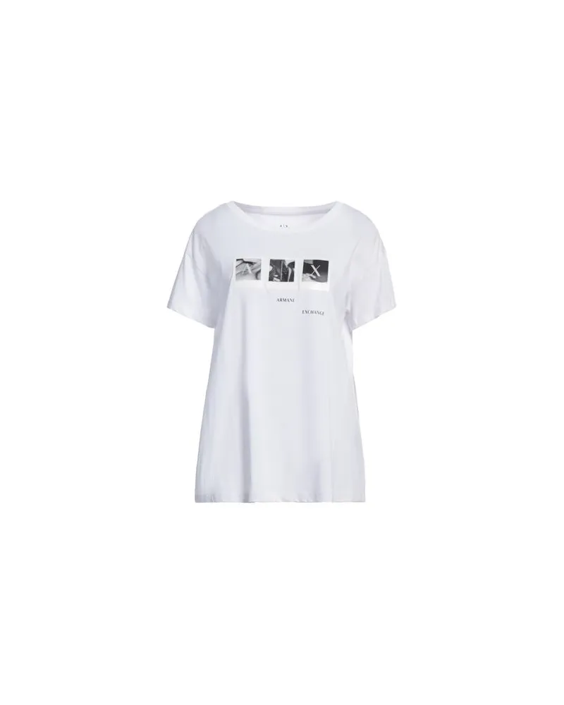 Armani Exchange TOPS - T-shirtsauf YOOX.COM Weiß