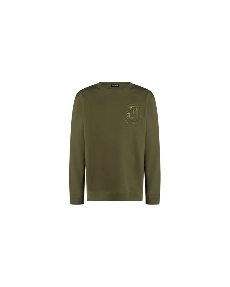 Dondup TOPS - Sweatshirtsauf YOOX.COM Militärgrün