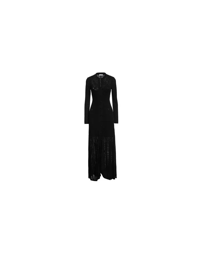 Sandro KLEIDER - Maxi-Kleiderauf YOOX.COM Schwarz