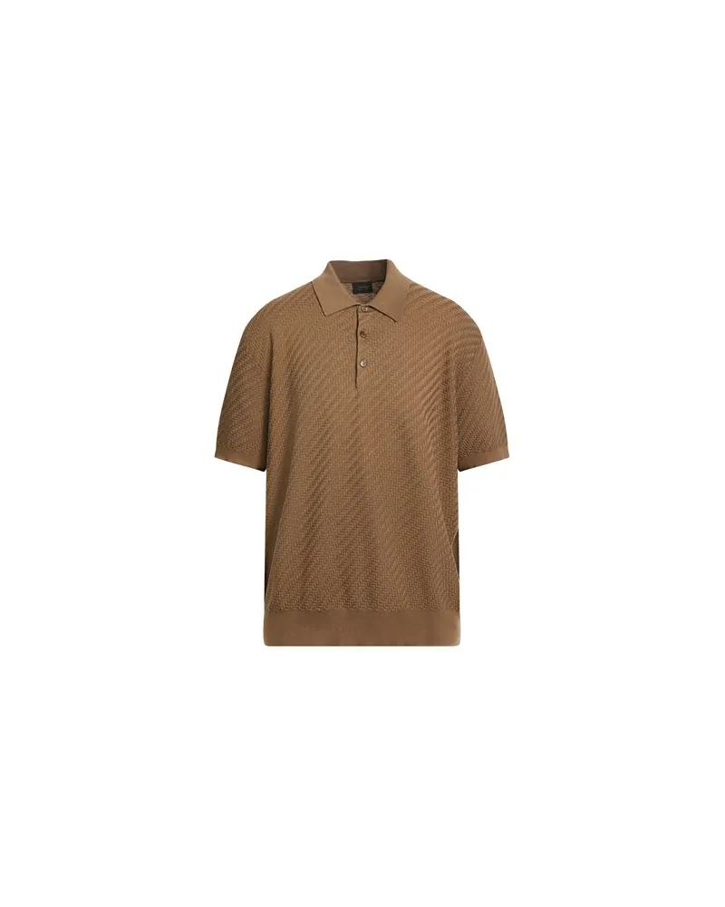 Brioni STRICKWAREN - Pulloverauf YOOX.COM Braun