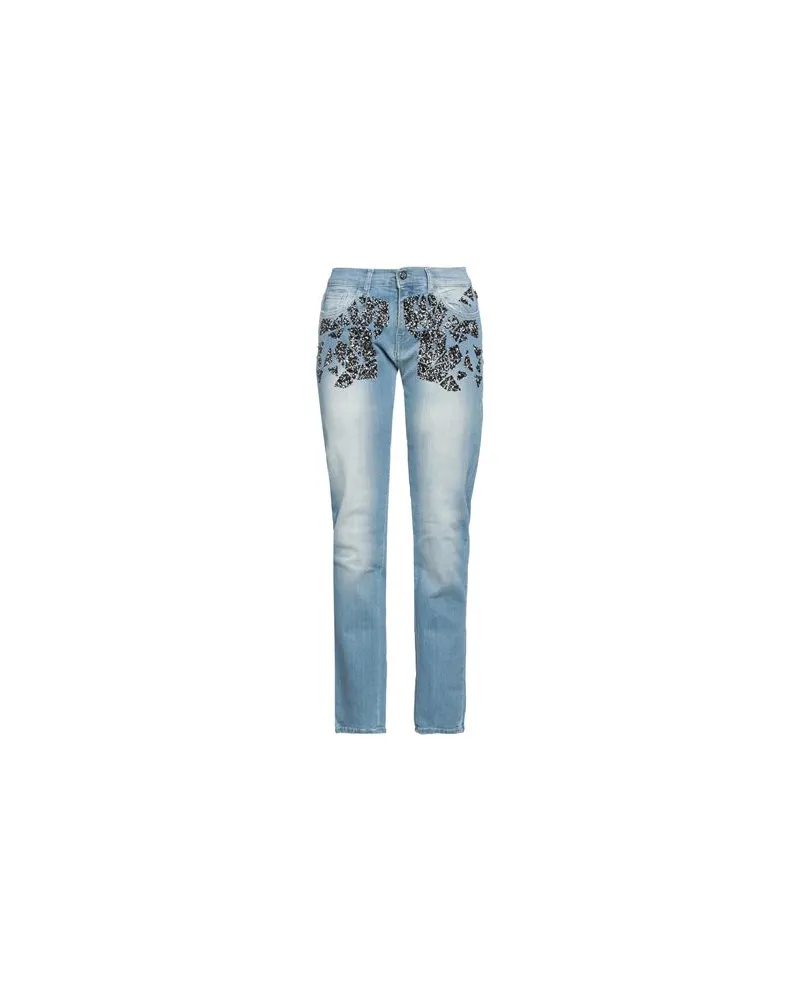 Frankie Morello HOSEN & RÖCKE - Jeanshosenauf YOOX.COM Blau