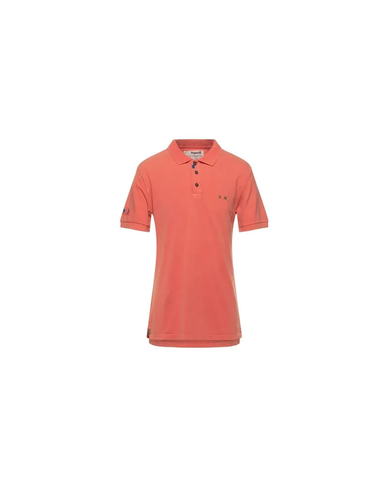 Project E TOPS - Poloshirtsauf YOOX.COM Orange