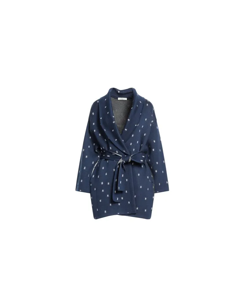 Charlott STRICKWAREN - Strickjackenauf YOOX.COM Blau