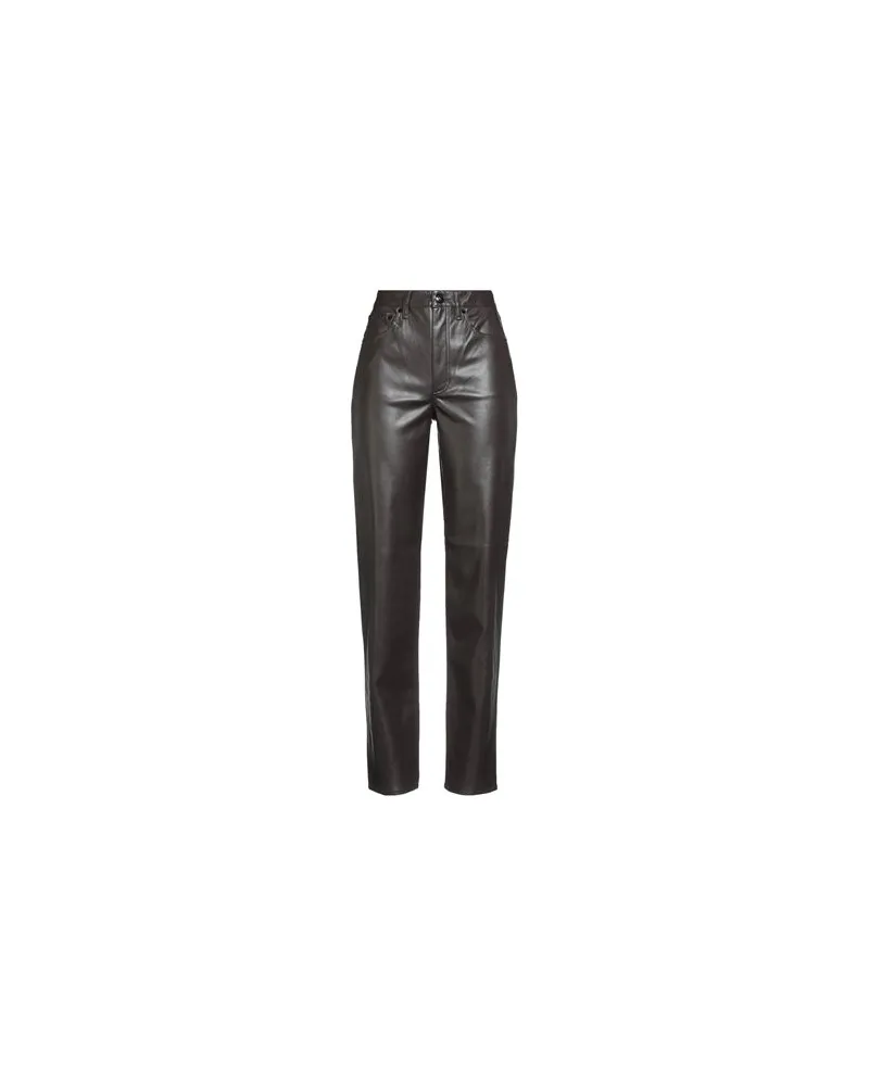 Rag & Bone HOSEN & RÖCKE - Hosenauf YOOX.COM Dunkelbraun