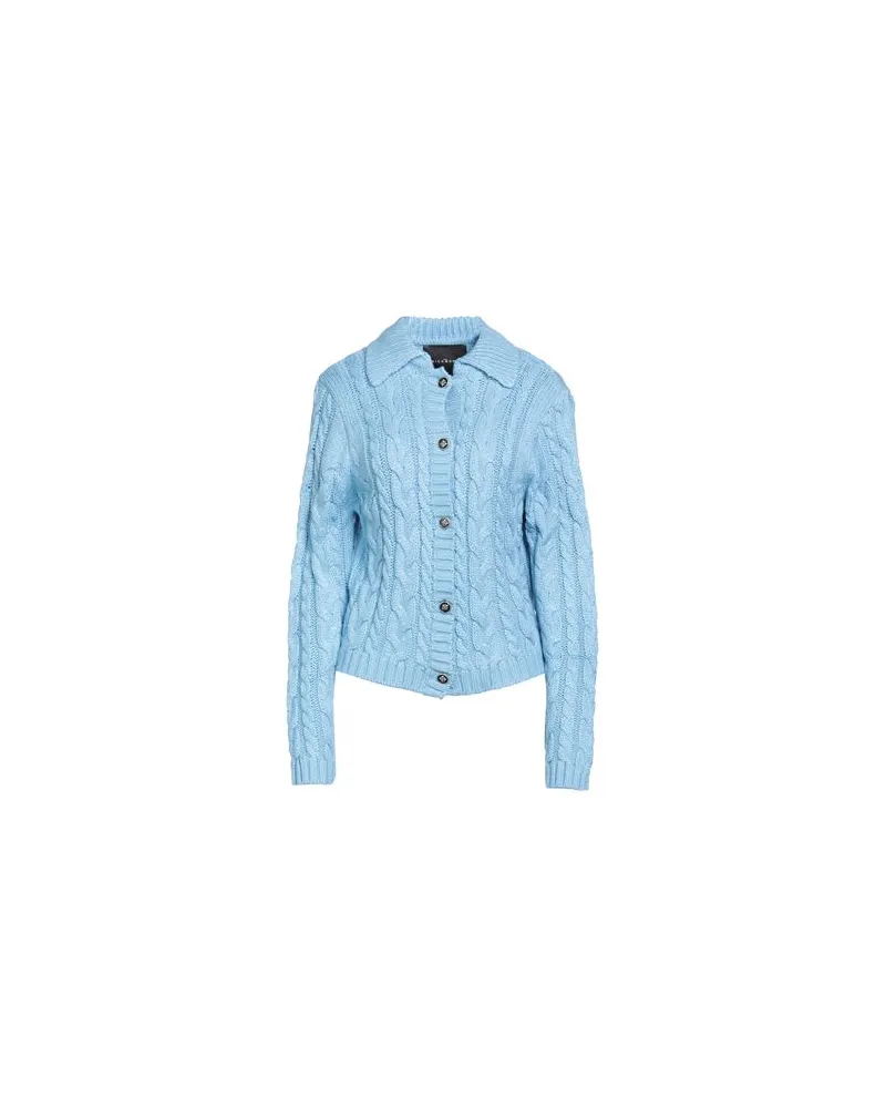 John Richmond STRICKWAREN - Strickjackenauf YOOX.COM Azurblau