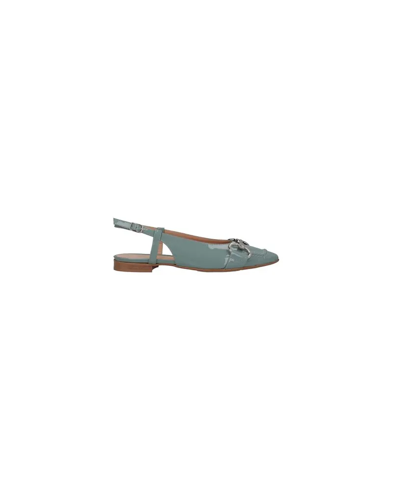 F.lli Bruglia SCHUHE - Ballerinasauf YOOX.COM Salbeigrün