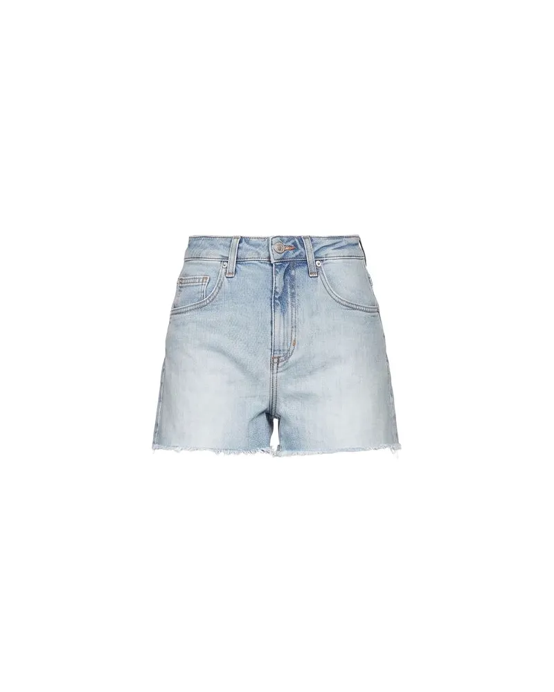 Guess HOSEN & RÖCKE - Jeansshortsauf YOOX.COM Blau